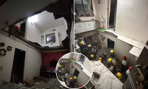Navi Mumbai : कोपरखैरने में ट्यूशन क्लास के दौरान पहली मंज़िल का स्लैब गिरने से स्टूडेंट की मौत