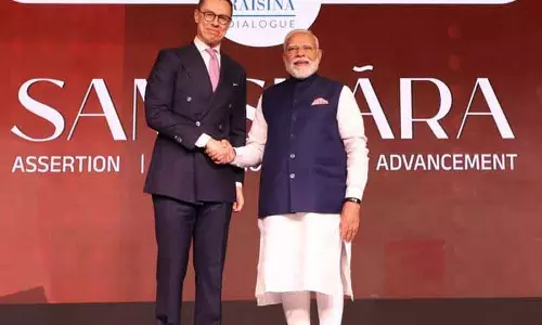 रायसीना डायलॉग 2026 का उद्घाटन, पीएम मोदी और स्टब ने किया रायसीना डायलॉग 2026 का उद्घाटन, पीएम मोदी और स्टब ने किया