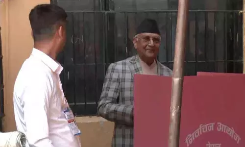 KP Oli ने Nepal चुनाव में शांति और अच्छे शासन का समर्थन करने की अपील की