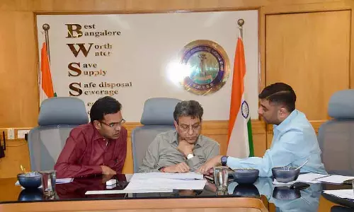 एक वार्ड जल प्रबंधन का प्रभारी है: Tushar Girinath एक वार्ड जल प्रबंधन का प्रभारी है: Tushar Girinath