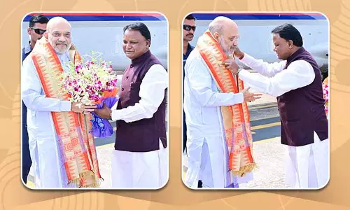 Amit Shah 3,300 करोड़ रुपये की परियोजनाओं का उद्घाटन करने भुवनेश्वर पहुंचे