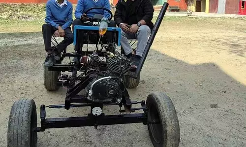 Kangra district के फतेहपुर में 12वीं क्लास के स्टूडेंट ने स्क्रिप्ट को फंक्शनल ट्रैक्टर में बदल दिया