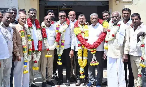 Karnataka : मंजूनाथ भैरमंगला कोऑपरेटिव सोसाइटी के प्रेसिडेंट बने