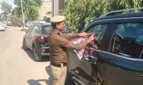 Panchkula police ने गैर-कानूनी पार्किंग के लिए 24 चालान काटे