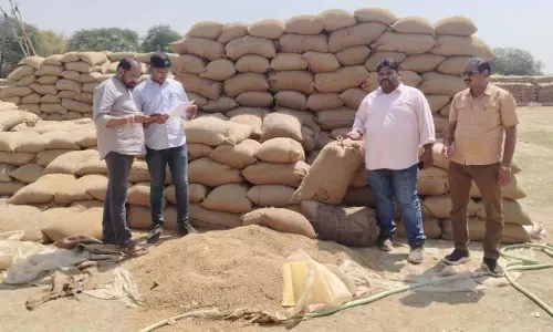 धान की बोरियों में पानी डालने का मामला, भलेरा समिति के 4 कर्मचारी बर्खास्त धान की बोरियों में पानी डालने का मामला, भलेरा समिति के 4 कर्मचारी बर्खास्त