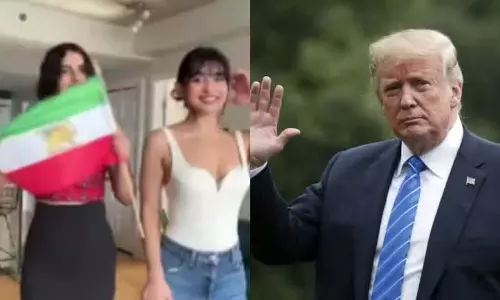 वायरल वीडियो में ब्रिटिश ईरानी Trump–Khamenei रीमिक्स पर नाचते हुए दिख रहे वायरल वीडियो में ब्रिटिश ईरानी Trump–Khamenei रीमिक्स पर नाचते हुए दिख रहे