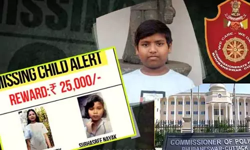 Bhubaneswar में पिछले तीन दिनों में तीन नाबालिग लापता, पुलिस ने इनाम की घोषणा की