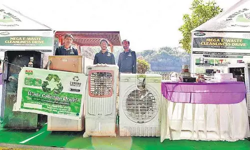 Masab Tank में ई-वेस्ट कलेक्शन सेंटर शुरू Masab Tank में ई-वेस्ट कलेक्शन सेंटर शुरू