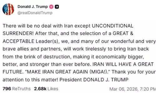Iran पर सख्त रुख, डोनाल्ड ट्रम्प ने रखा शर्त...
