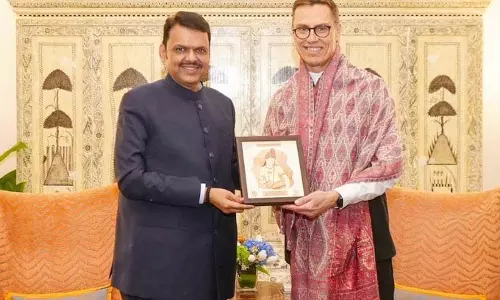 महाराष्ट्र में फिनलैंड के राष्ट्रपति डॉ. अलेक्जेंडर स्टब्ब का स्वागत