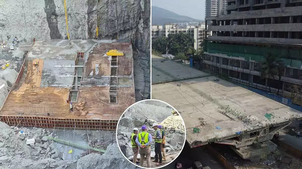 Goregaon-मुलुंड लिंक रोड ट्विन टनल प्रोजेक्ट में एक अहम मील का पत्थर, फिल्म सिटी में लॉन्चिंग शाफ्ट पूरा Goregaon-मुलुंड लिंक रोड ट्विन टनल प्रोजेक्ट में एक अहम मील का पत्थर, फिल्म सिटी में लॉन्चिंग शाफ्ट पूरा