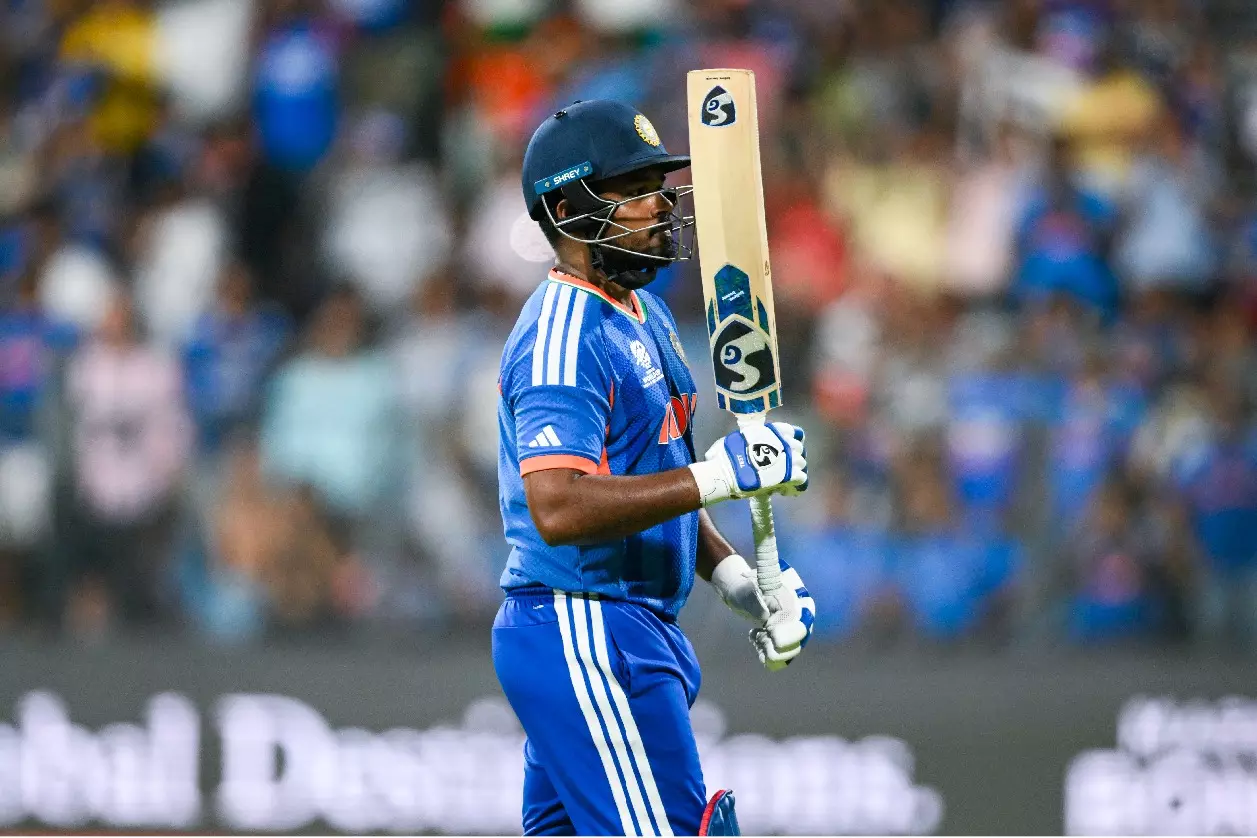 Sanju Samson T20 WC प्लेयर ऑफ़ द टूर्नामेंट के लिए आठ नॉमिनेटेड में से एक हैं Sanju Samson T20 WC प्लेयर ऑफ़ द टूर्नामेंट के लिए आठ नॉमिनेटेड में से एक हैं