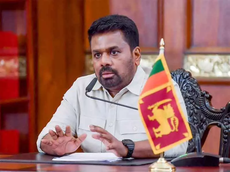 Sri Lankan राष्ट्रपति दिसानायके ने पश्चिम एशिया संघर्ष में शांति की अपील की Sri Lankan राष्ट्रपति दिसानायके ने पश्चिम एशिया संघर्ष में शांति की अपील की