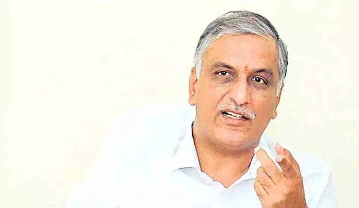 Harish Rao ने गवर्नेंस-प्रोग्रेस प्लान को कवर-अप बताया Harish Rao ने गवर्नेंस-प्रोग्रेस प्लान को कवर-अप बताया