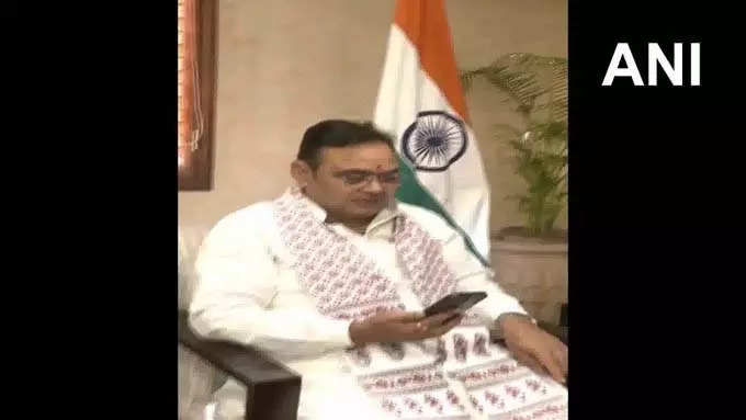 मुख्यमंत्री भजनलाल शर्मा ने UPSC 2025 टॉपर अनुज अग्निहोत्री को दी फोन पर बधाई मुख्यमंत्री भजनलाल शर्मा ने UPSC 2025 टॉपर अनुज अग्निहोत्री को दी फोन पर बधाई