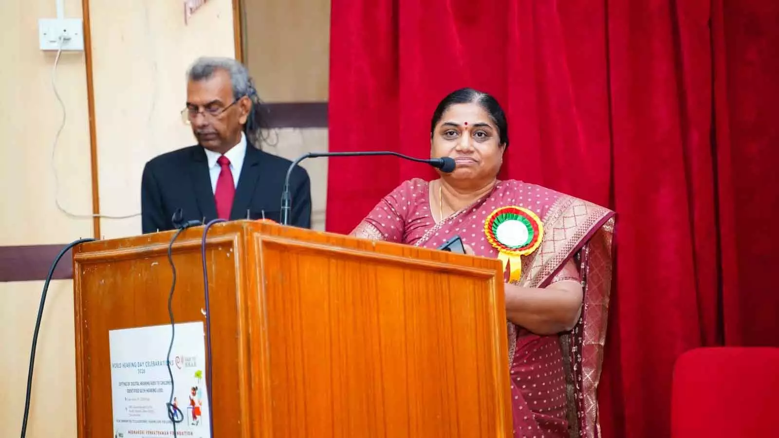 Gandhi Hospita में वंचित बच्चों के लिए श्रवण यंत्र वितरण Gandhi Hospita में वंचित बच्चों के लिए श्रवण यंत्र वितरण