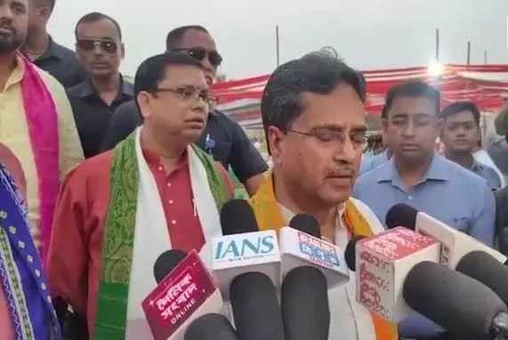 सीएम मनिक साहा का भरोसा, 100% जीत का दावा, विकास और कानून-व्यवस्था पर फोकस सीएम मनिक साहा का भरोसा, 100% जीत का दावा, विकास और कानून-व्यवस्था पर फोकस