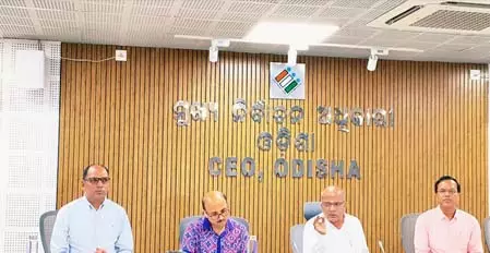 ओडिशा में लगभग 90 प्रतिशत मतदाता सूची मैपिंग पूरी : सीईओ गोपालन ओडिशा में लगभग 90 प्रतिशत मतदाता सूची मैपिंग पूरी : सीईओ गोपालन