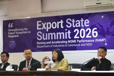 Nagaland ने MSME ग्रोथ और ग्लोबल मार्केट एक्सेस को बढ़ावा देने के लिए एक्सपोर्ट समिट होस्ट किया Nagaland ने MSME ग्रोथ और ग्लोबल मार्केट एक्सेस को बढ़ावा देने के लिए एक्सपोर्ट समिट होस्ट किया