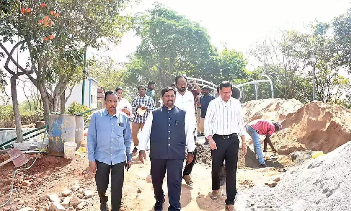 Andhra: कैलाशगिरी में त्रिशूल और डमरू प्रोजेक्ट ने रफ़्तार पकड़ी