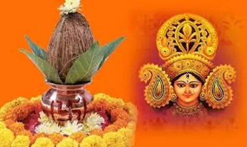 Jaipur: अष्टमी और नवमी एक साथ पड़ने से भक्तों में उत्साह Jaipur: अष्टमी और नवमी एक साथ पड़ने से भक्तों में उत्साह