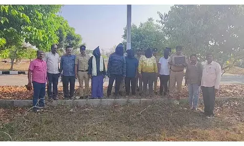 Vijayapura : हरपनहल्ली में पांच लुटेरे गिरफ्तार