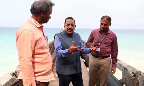 Dr Jitendra ने लक्षद्वीप के ‘डिसेलिनेशन प्लांट’ का दौरा किया Dr Jitendra ने लक्षद्वीप के ‘डिसेलिनेशन प्लांट’ का दौरा किया