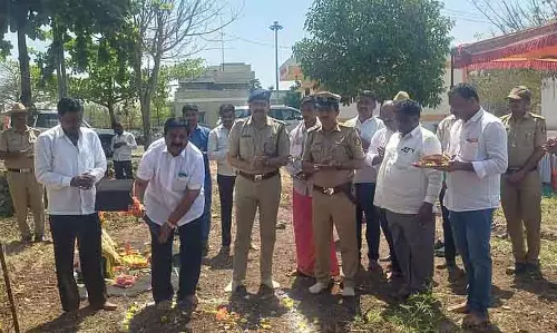 Raibag : पुलिस आवास का निर्माण शुरू