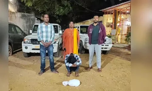 Dhoolpet में गांजा बेचने के आरोप में एक व्यक्ति गिरफ्तार, 390 ग्राम गांजा जब्त Dhoolpet में गांजा बेचने के आरोप में एक व्यक्ति गिरफ्तार, 390 ग्राम गांजा जब्त