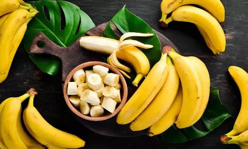 Banana हमारे दिल की सेहत के लिए बहुत फायदेमंद है, एक्सपर्ट्स का कहना है Banana हमारे दिल की सेहत के लिए बहुत फायदेमंद है, एक्सपर्ट्स का कहना है