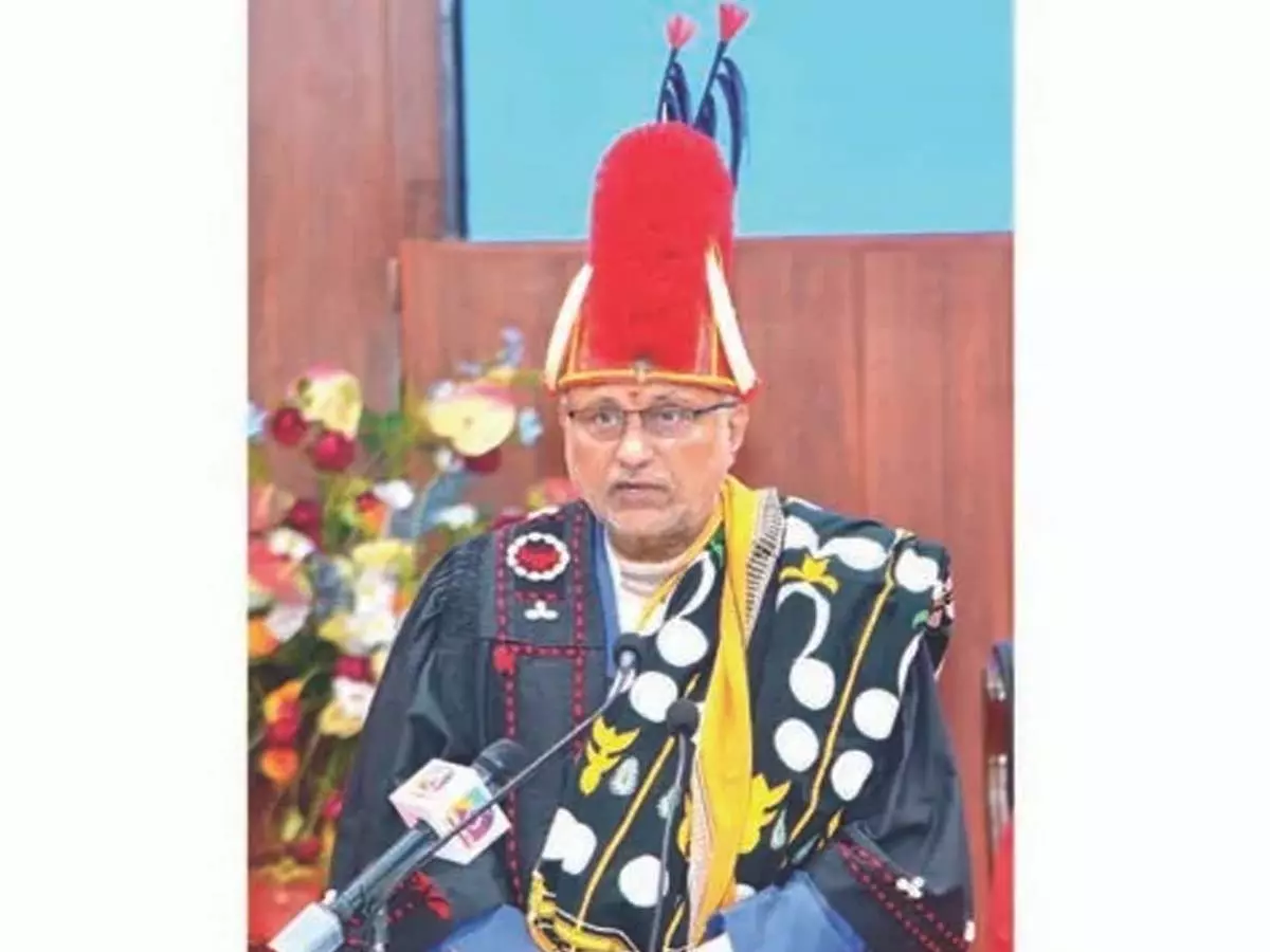 Nagaland: उपराष्ट्रपति ने NU के ग्रेजुएट्स से मकसद के साथ आगे बढ़ने की अपील Nagaland: उपराष्ट्रपति ने NU के ग्रेजुएट्स से मकसद के साथ आगे बढ़ने की अपील