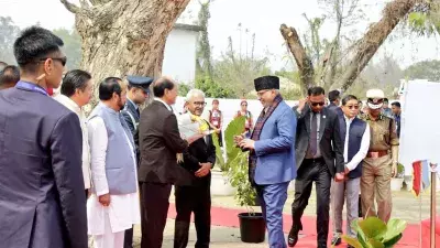Vice President CP Radhakrishnan ने नागालैंड यूनिवर्सिटी के 8वें दीक्षांत समारोह में शिरकत की Vice President CP Radhakrishnan ने नागालैंड यूनिवर्सिटी के 8वें दीक्षांत समारोह में शिरकत की