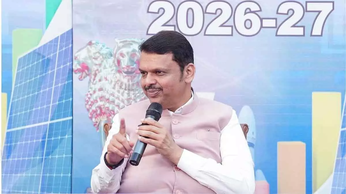 महाराष्ट्र बजट 2026–27: CM ने मुंबई मेट्रोपॉलिटन रीजन के लिए मेगा इंफ्रास्ट्रक्चर और हाउसिंग की घोषणा की महाराष्ट्र बजट 2026–27: CM ने मुंबई मेट्रोपॉलिटन रीजन के लिए मेगा इंफ्रास्ट्रक्चर और हाउसिंग की घोषणा की