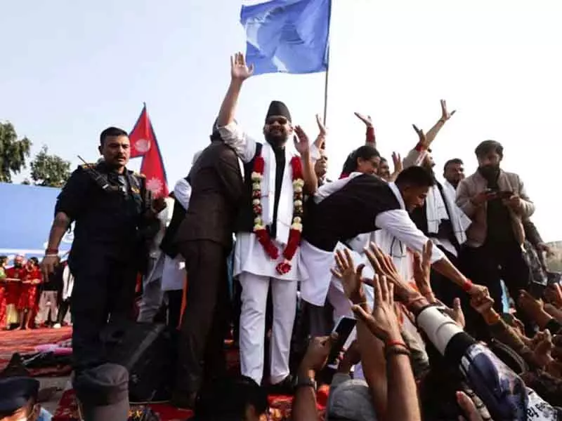 Nepal के संसदीय चुनावों में बालेंद्र शाह की RSP ने बड़े अंतर से जीत हासिल की Nepal के संसदीय चुनावों में बालेंद्र शाह की RSP ने बड़े अंतर से जीत हासिल की
