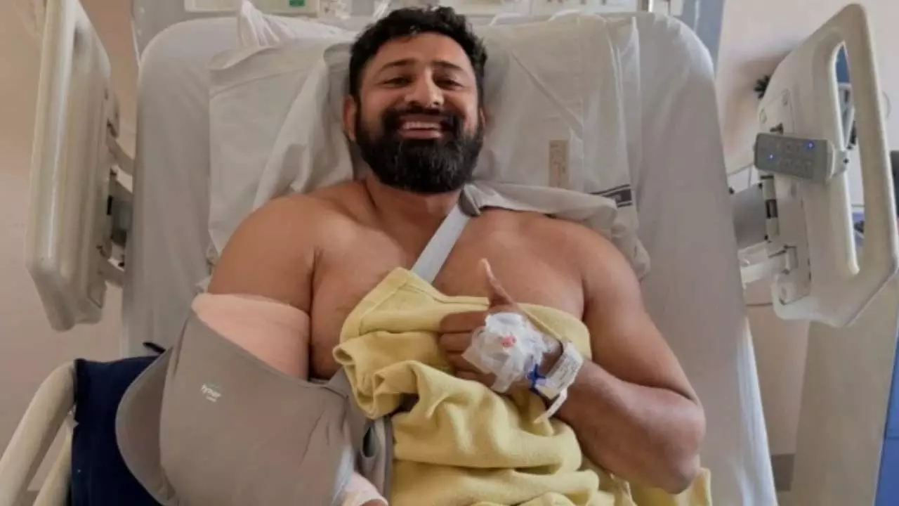Rajat Dalal की टेंडन टियर की हालत बिगड़ने के बाद द 50 में सर्जरी हुई Rajat Dalal की टेंडन टियर की हालत बिगड़ने के बाद द 50 में सर्जरी हुई