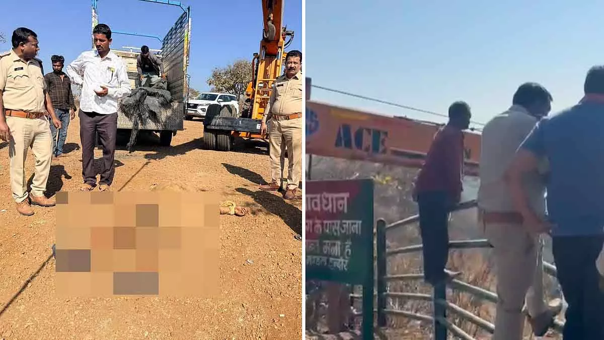 Indore : महू के पास तिंचा झरने में खाई में गिरने से दो युवकों की मौत; जांच जारी Indore : महू के पास तिंचा झरने में खाई में गिरने से दो युवकों की मौत; जांच जारी