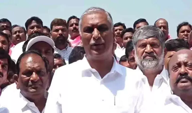 आपकी गाली-गलौज से किसानों की भूख पूरी नहीं होगी: Harish Rao आपकी गाली-गलौज से किसानों की भूख पूरी नहीं होगी: Harish Rao