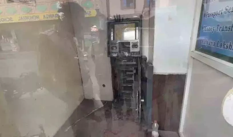 संगारेड्डी के गड्डापोथारम नगर पालिका में ATM चोरी की खबर संगारेड्डी के गड्डापोथारम नगर पालिका में ATM चोरी की खबर