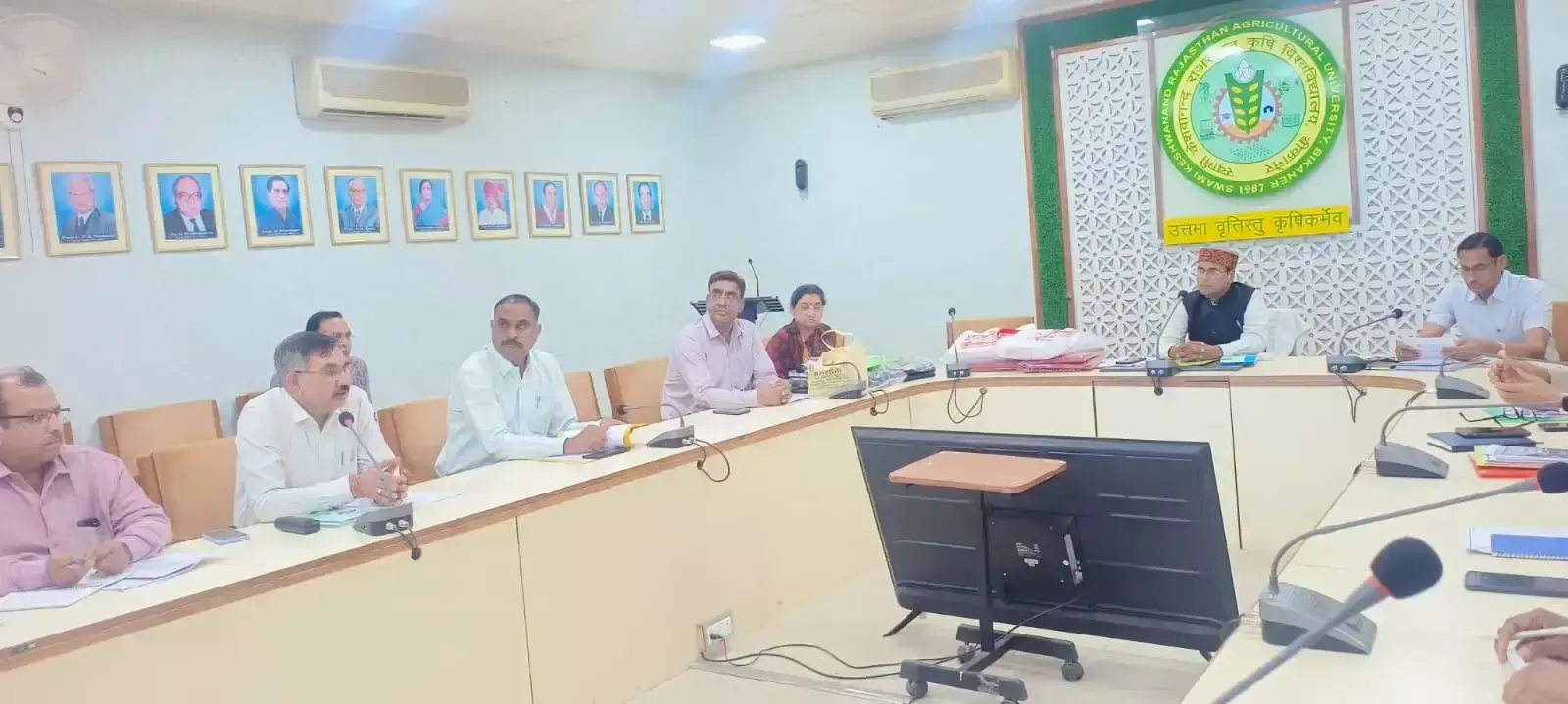 Bikaner: एसकेआरएयू के दीक्षांत समारोह की तैयारियां तेज Bikaner: एसकेआरएयू के दीक्षांत समारोह की तैयारियां तेज