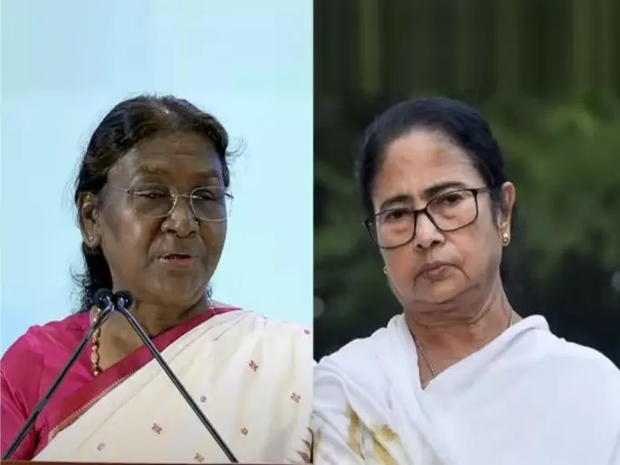 President मुर्मू ने ममता बनर्जी पर नाराज़गी जताई President मुर्मू ने ममता बनर्जी पर नाराज़गी जताई