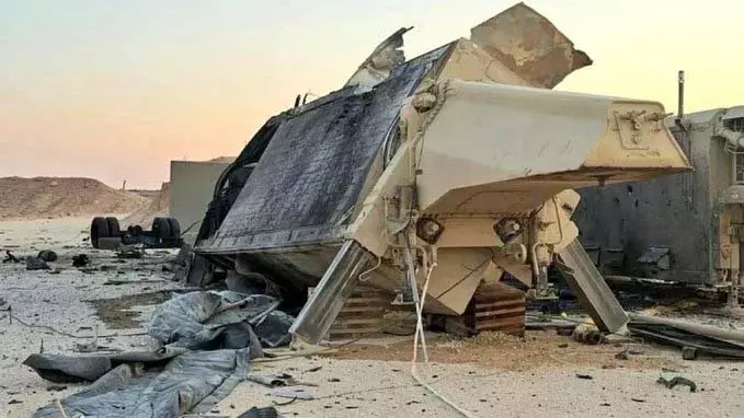 ईरान ने जॉर्डन में $300 मिलियन THAAD रडार किया नष्ट ईरान ने जॉर्डन में $300 मिलियन THAAD रडार किया नष्ट