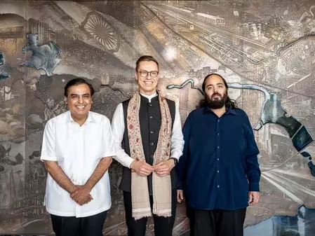 Finland के राष्ट्रपति की मेजबानी की, बैठक के दौरान हुई सार्थक चर्चा Finland के राष्ट्रपति की मेजबानी की, बैठक के दौरान हुई सार्थक चर्चा