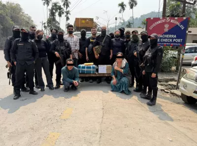 Meghalaya Police ने राज्य में सबसे बड़ी एंटी-नारकोटिक्स कार्रवाई में ड्रग्स जब्त किए