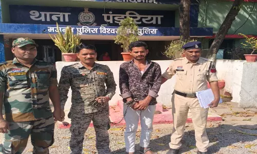 CG: नाबालिग लड़की का अपहरण और दुष्कर्म करने वाला दरिंदा गिरफ्तार CG: नाबालिग लड़की का अपहरण और दुष्कर्म करने वाला दरिंदा गिरफ्तार