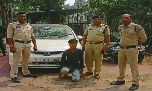 24 घंटे में बरामद हुई चोरी की होंडा सिटी, कोतवाली पुलिस ने आरोपी को धर दबोचा