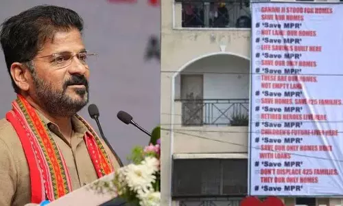 Revanth Reddy ने मधु पार्क रिज विवाद के लिए निवासियों को दोषी ठहराया
