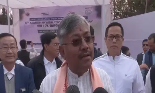 मणिपुर के मंत्री ने अंतरराष्ट्रीय महिला दिवस पर ABVP एम्पावरमेंट रन को हरी झंडी दिखाई