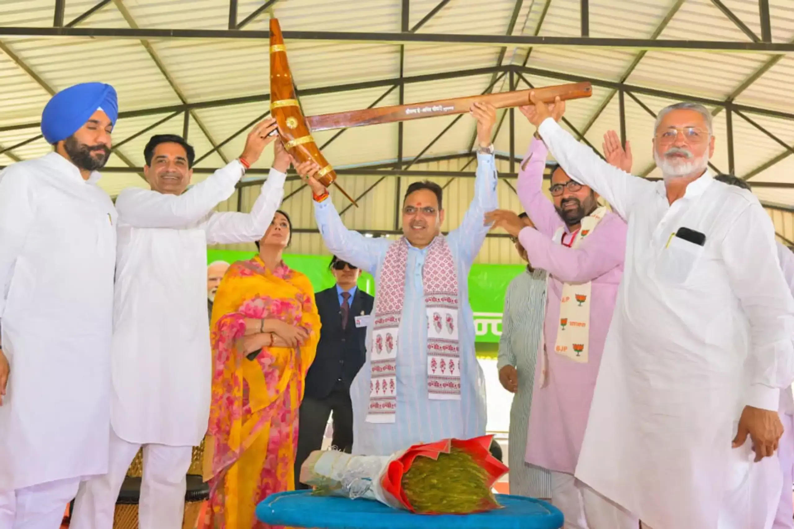 Jaipur: किसानों से संवाद में उठे सिंचाई-बिजली के मुद्दे