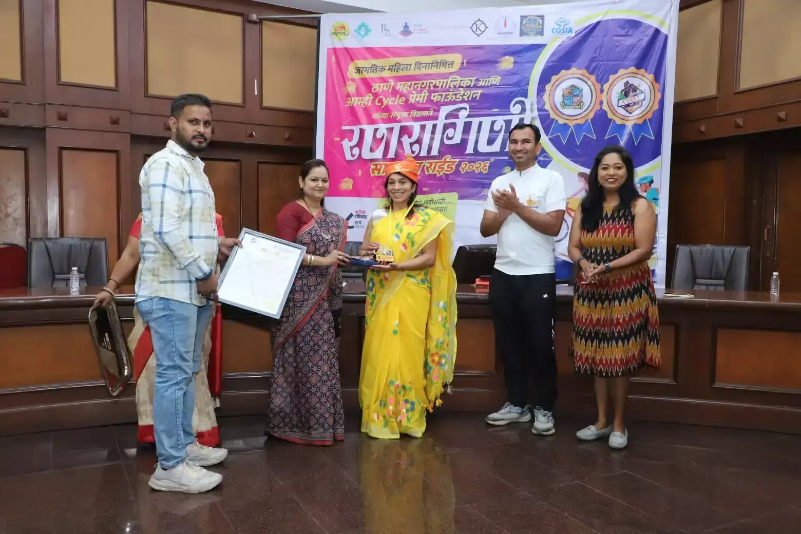 Mumbai: महिला दिवस पर साइकिल रैली का आयोजन