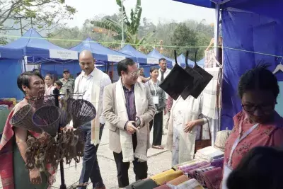 Meghalaya: नोंगपोह में बुनकरों को खरीदारों से जोड़ने के लिए ‘लूम्स एंड लिंक्स 2026’ का आयोजन Meghalaya: नोंगपोह में बुनकरों को खरीदारों से जोड़ने के लिए ‘लूम्स एंड लिंक्स 2026’ का आयोजन